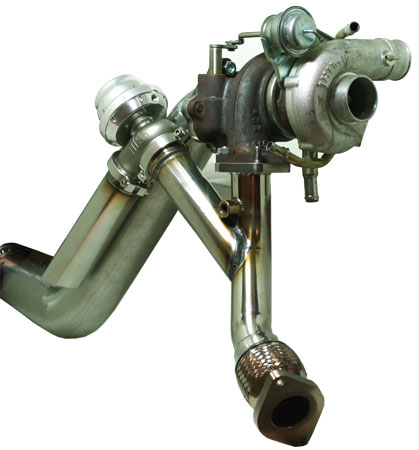 turbo manifold design log twin scroll